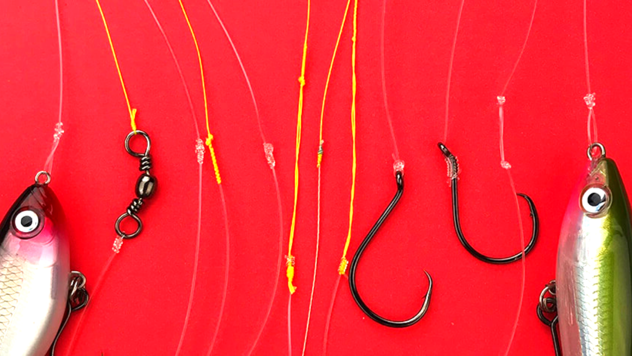 fishing knots and fishing hooks